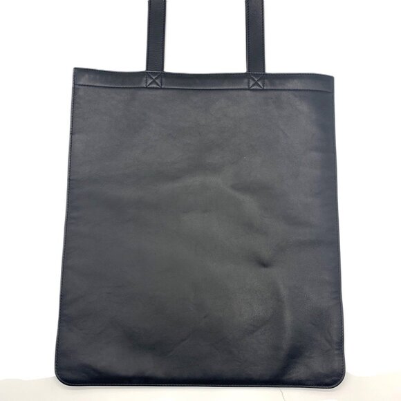 FENDI Black Leather Tote Bag - Picture 2 of 5